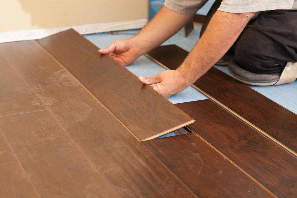 Wood Flooring — laminate click-lock
